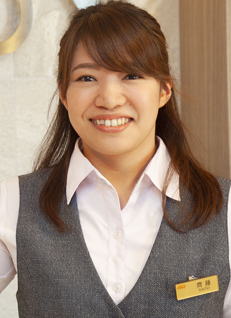 齊藤 真樹子 入社: 6年目(2020年 現在)